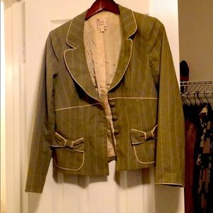 Nanette Lepore Olive Jacket